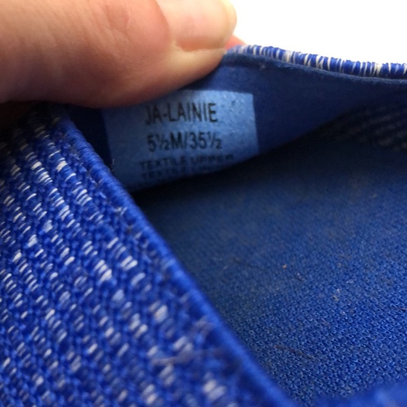 JESSICA SIMPSON Blue Casual Slip-On Shoes, 5.5 - Picture 9 of 9